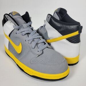 Nike Dunk High Premium Stealth Varsity Maize Sneakers Men Size 9.5  306968-072